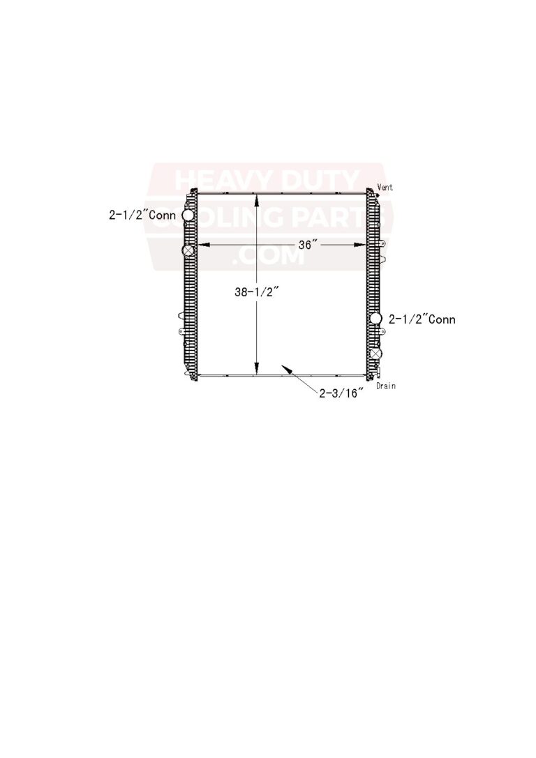 Freightliner / Sterling Radiator 3020R - Rocky Mount Radiator & A/C