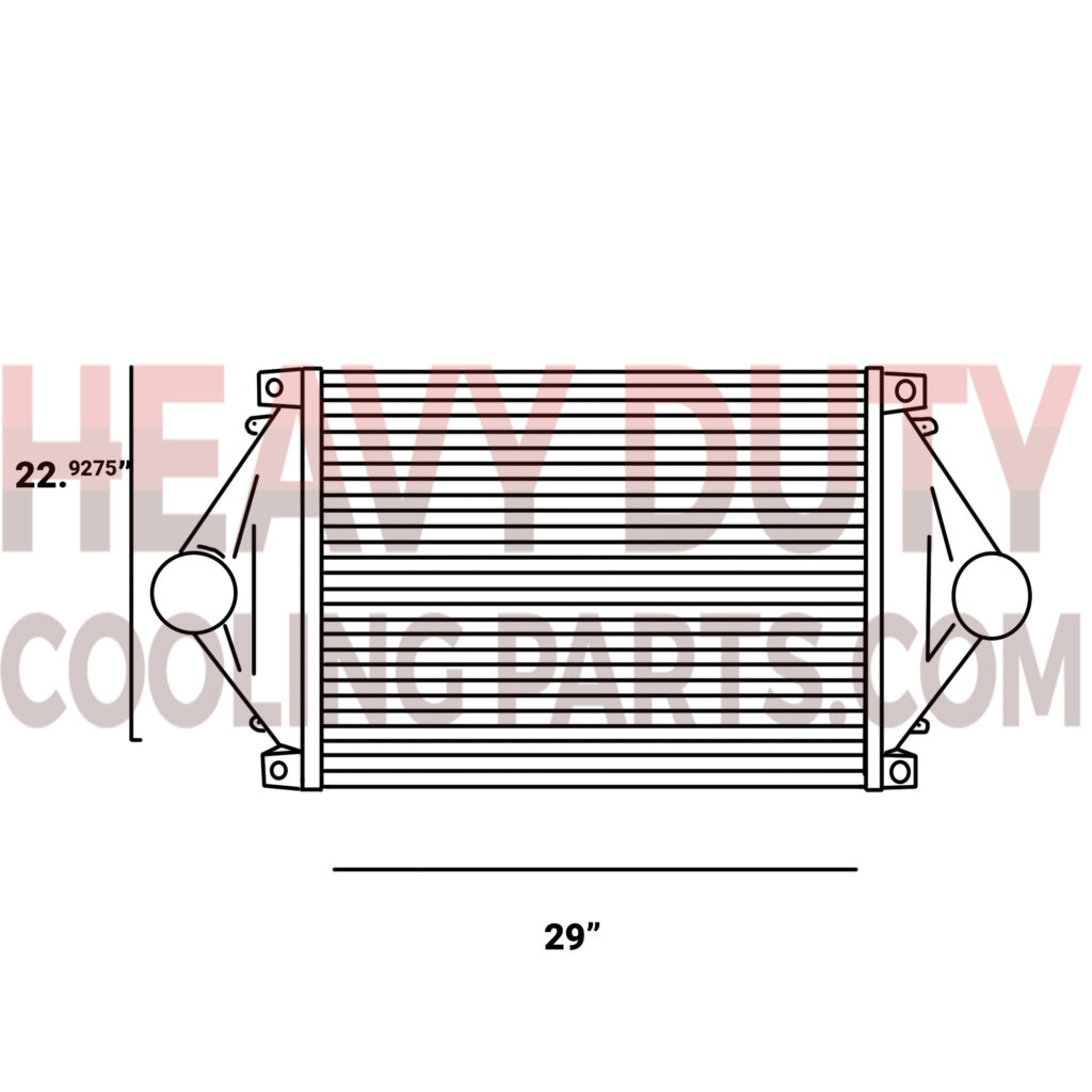 VOLVO / MACK CHARGE AIR COOLER 90822C - Rocky Mount Radiator & A/C