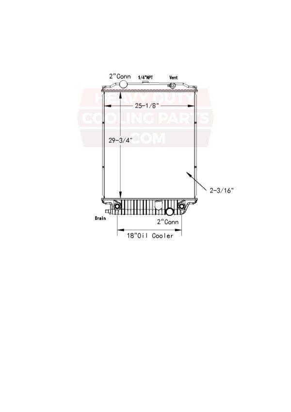 Spartan Radiator Spartan Radiator 1005R - Rocky Mount Radiator & A/C