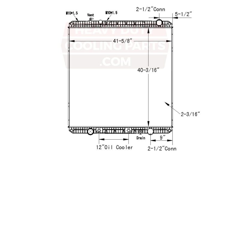 60126AC Peterbilt/Kenworth Condenser - Rocky Mount Radiator & A/C