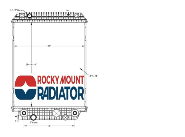 5249R Isuzu Radiator