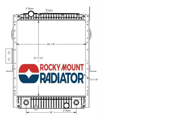 30154R Freightliner Radiator