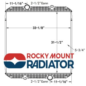10133R Gillig Bus Radiator