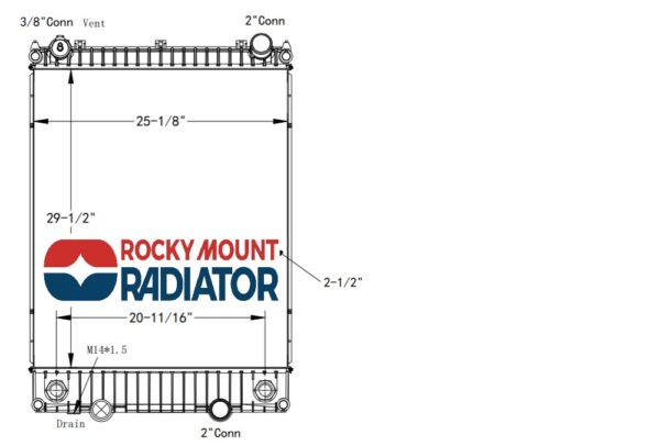 40447R International/Navistar Radiator