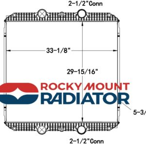 10137R Nova Bus Radiator