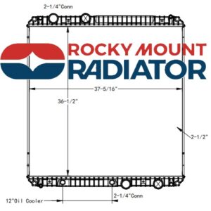 9012R Autocar Radiator